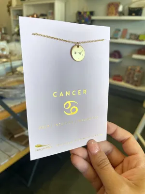 Zodiac Necklace - Cancer