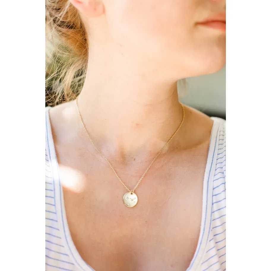 Zodiac Necklace - Cancer