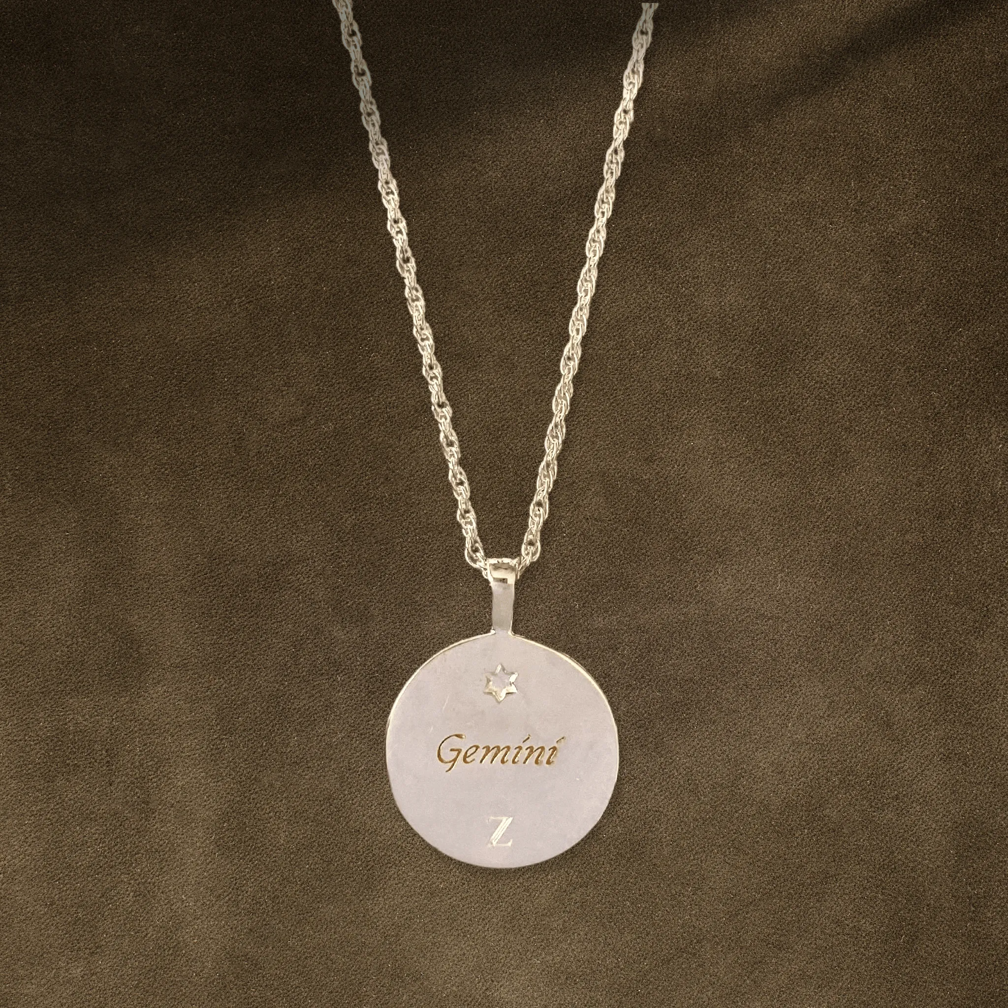Zodiac Necklace / gemini