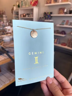 Zodiac Necklace - Gemini