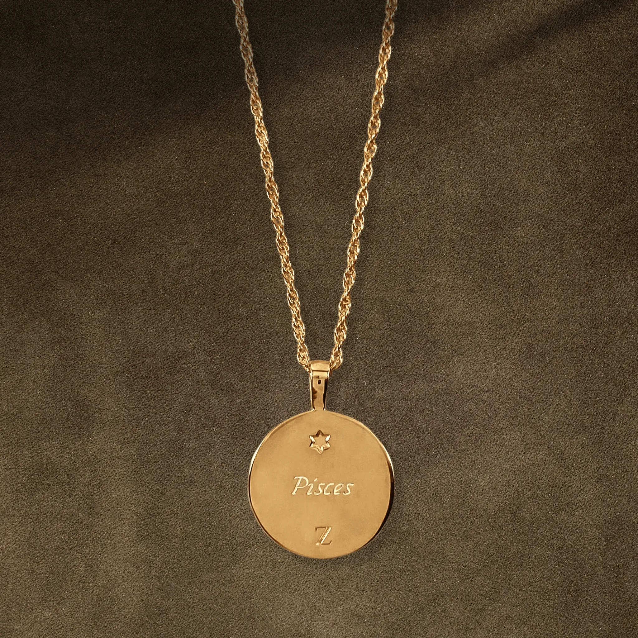 Zodiac Necklace / pisces