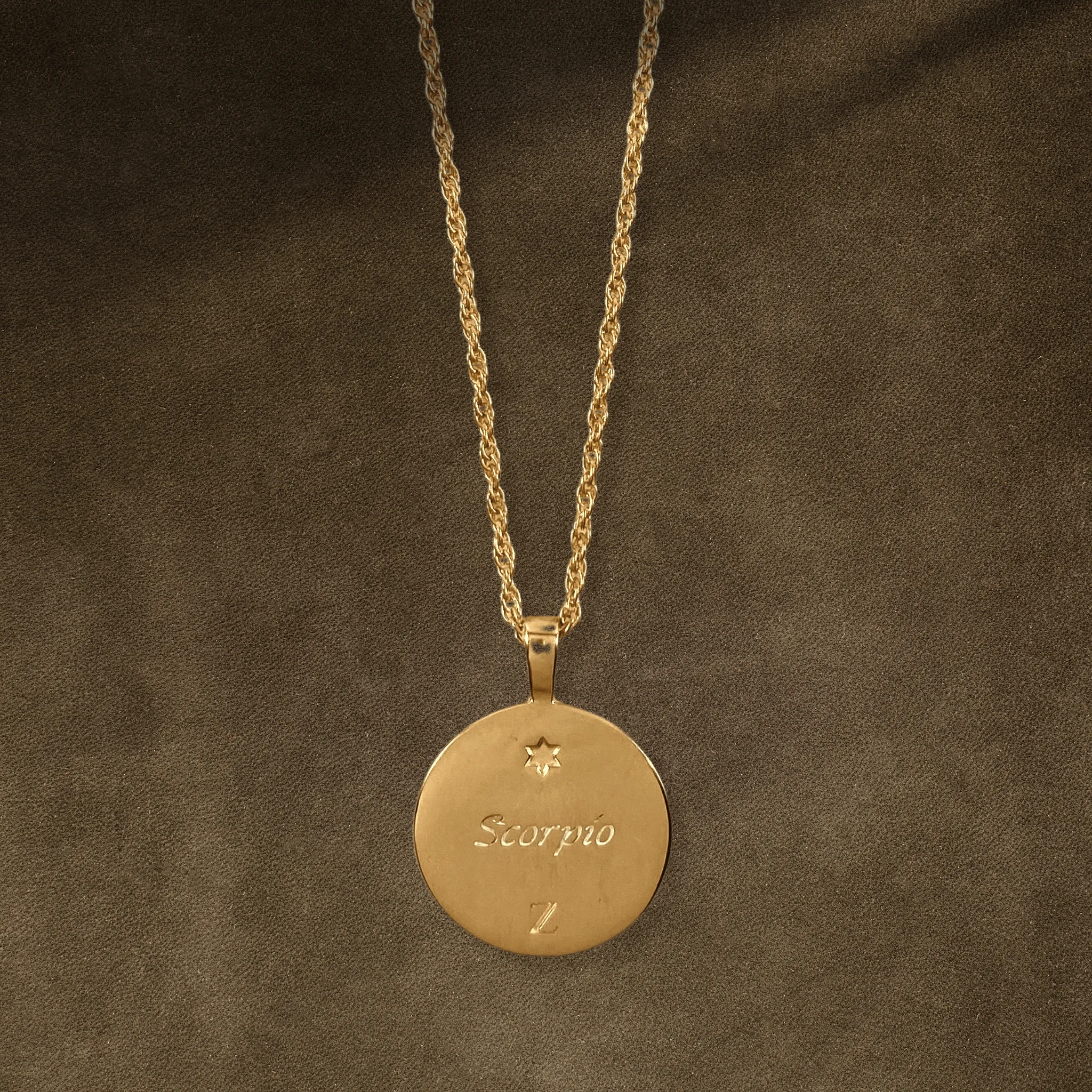Zodiac Necklace / scorpio
